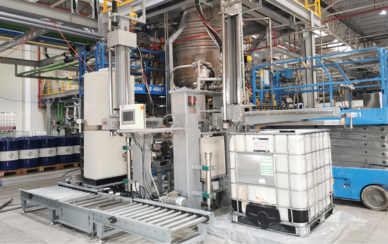 High Viscosity Patented Drum Decanting Unit DDU Automatic 200L Barrel / IBC