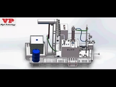 Tambour d'Ibc 200l décantant l'unité