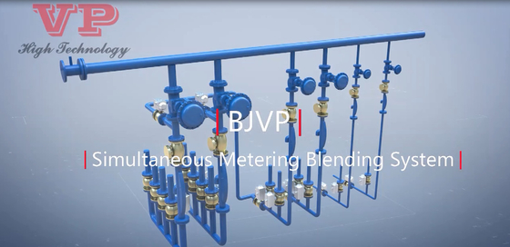 Simultaneous Lube Oil Blending Lubricant Blender And Transferring